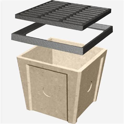 metal sump box|concrete sump box.